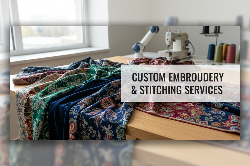 Custom Embroidery Banner