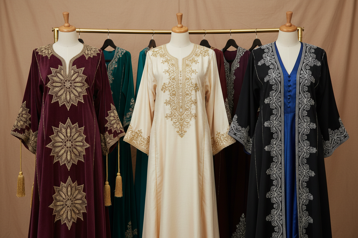Custom stitched traditional outfits arabian